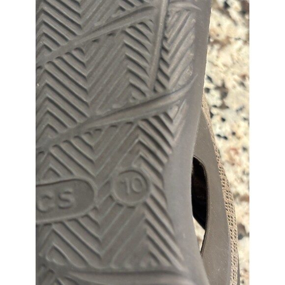 Crocs Swiftwater Wave Sandals Brown Mesh Slip On Water Shoes Men\'s Size 10